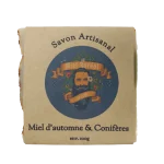 Savon artisanal Miel d'automne et Conifères