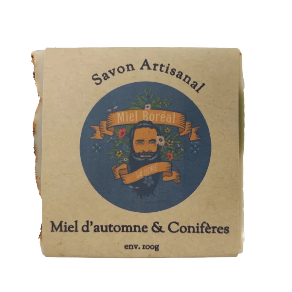 Savon artisanal Miel d'automne et Conifères