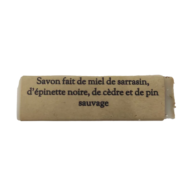Savon artisanal Miel d'automne et Conifères