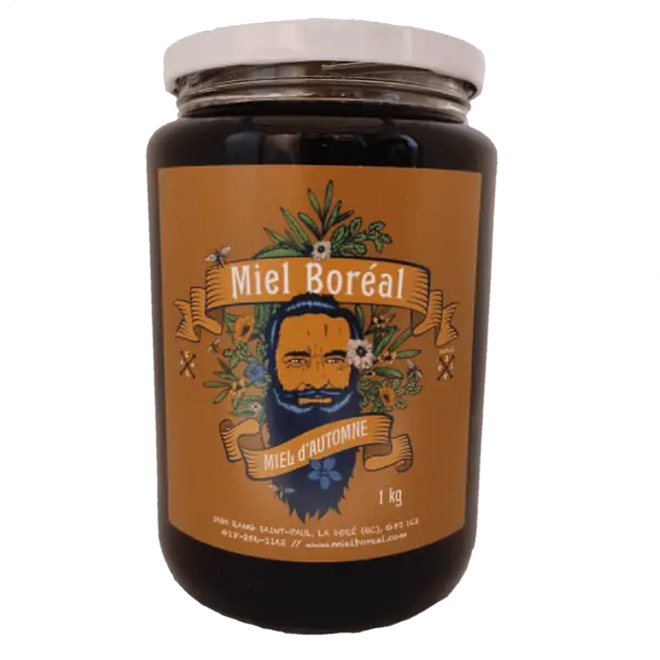 Miel Boréal d'automne - 1kg