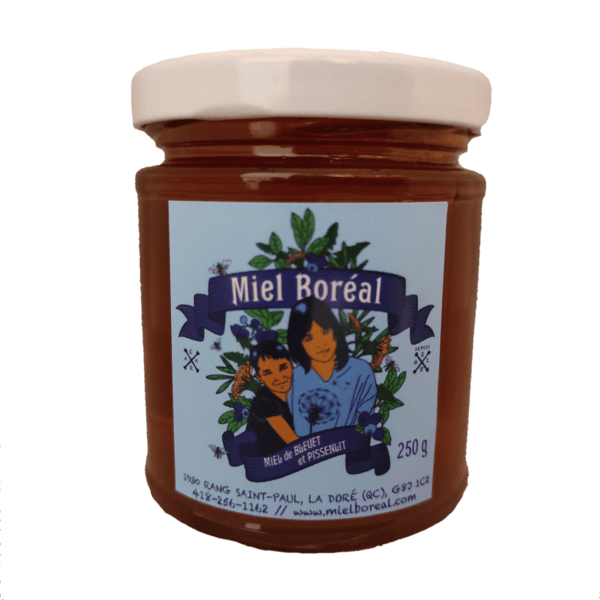 Miel Boréal de Bleuet 250g
