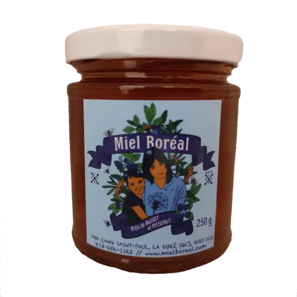 Miel Boréal de Bleuet 250g