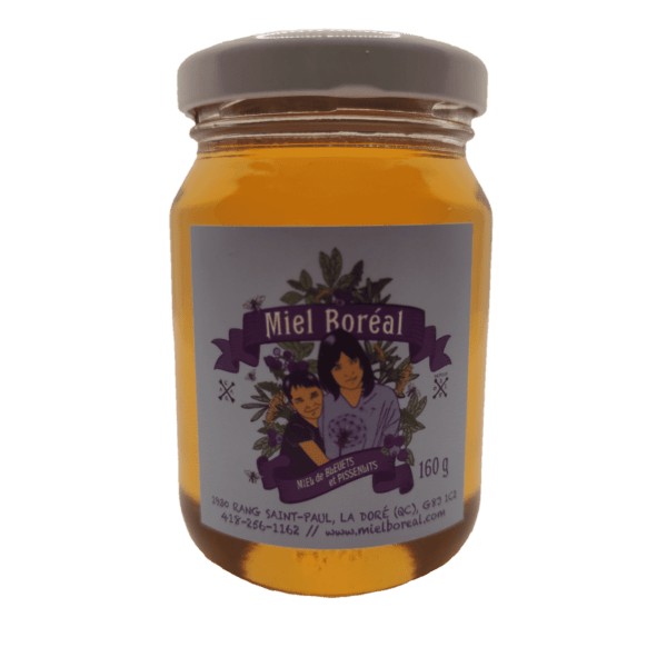 Miel Boréal de Bleuet 160g