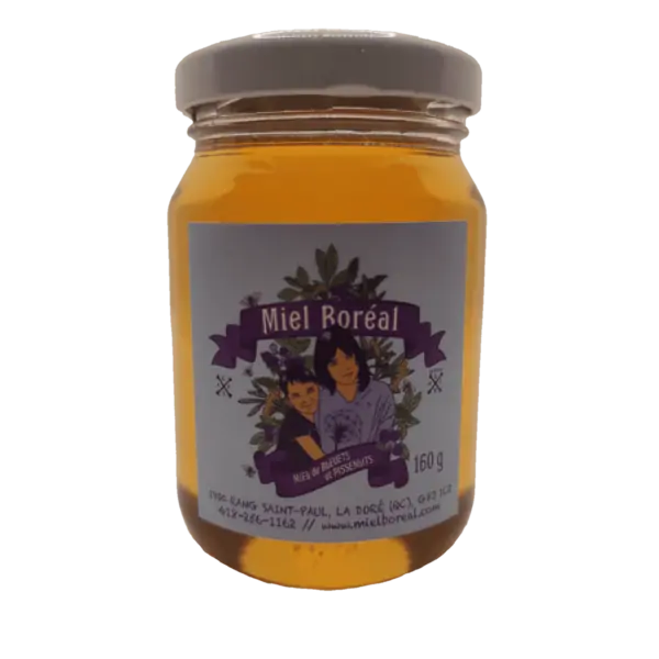 Miel Boréal de Bleuet 160g