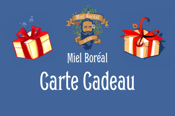 Carte Cadeau pour amateurs de miel brut !