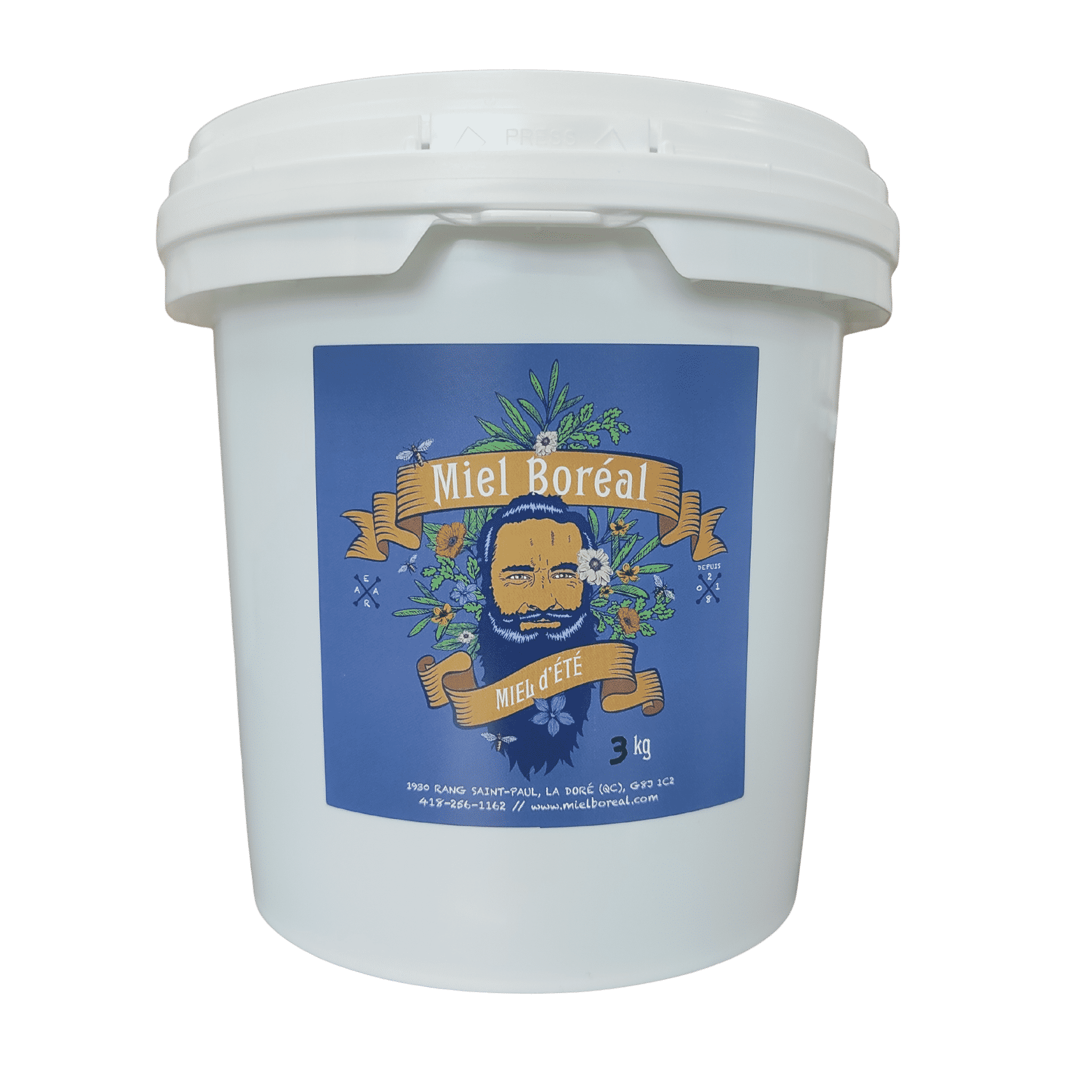 Miel Boréal d'été - 3kg