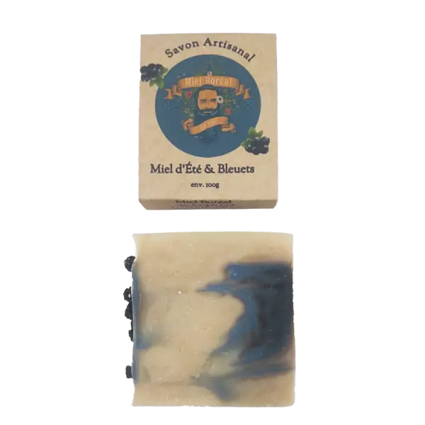 Savon au miel et bleuets - Image 2